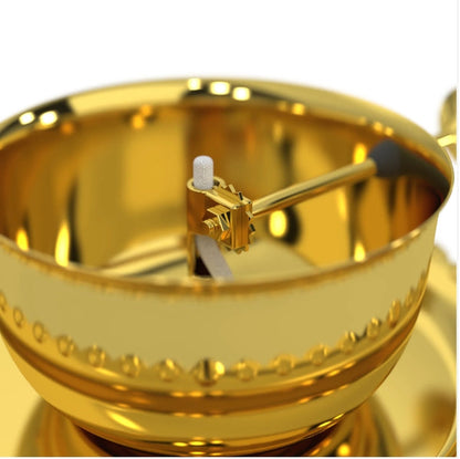 Golden Akhand Diya