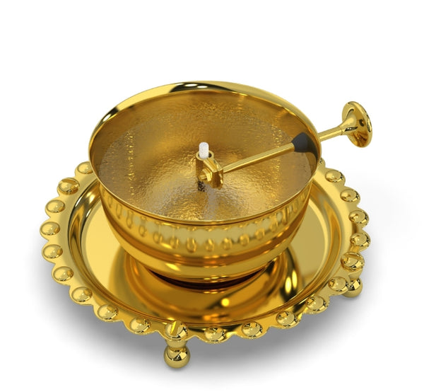 Golden Akhand Diya