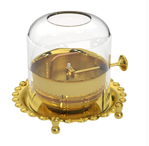 Golden Akhand Diya