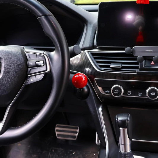 Metal Joystick Car Push Start Button Cover