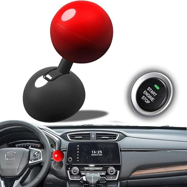 Metal Joystick Car Push Start Button Cover