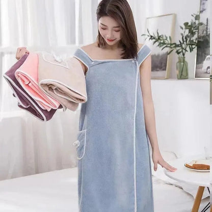 WrapEase™ – A Wearable Bath Towel