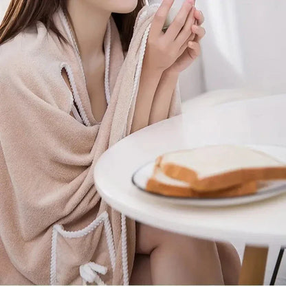 WrapEase™ – A Wearable Bath Towel