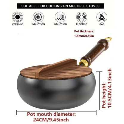 🔥Hot Sale 50% OFF🔥Artisan Unenameled Cast Iron Casserole