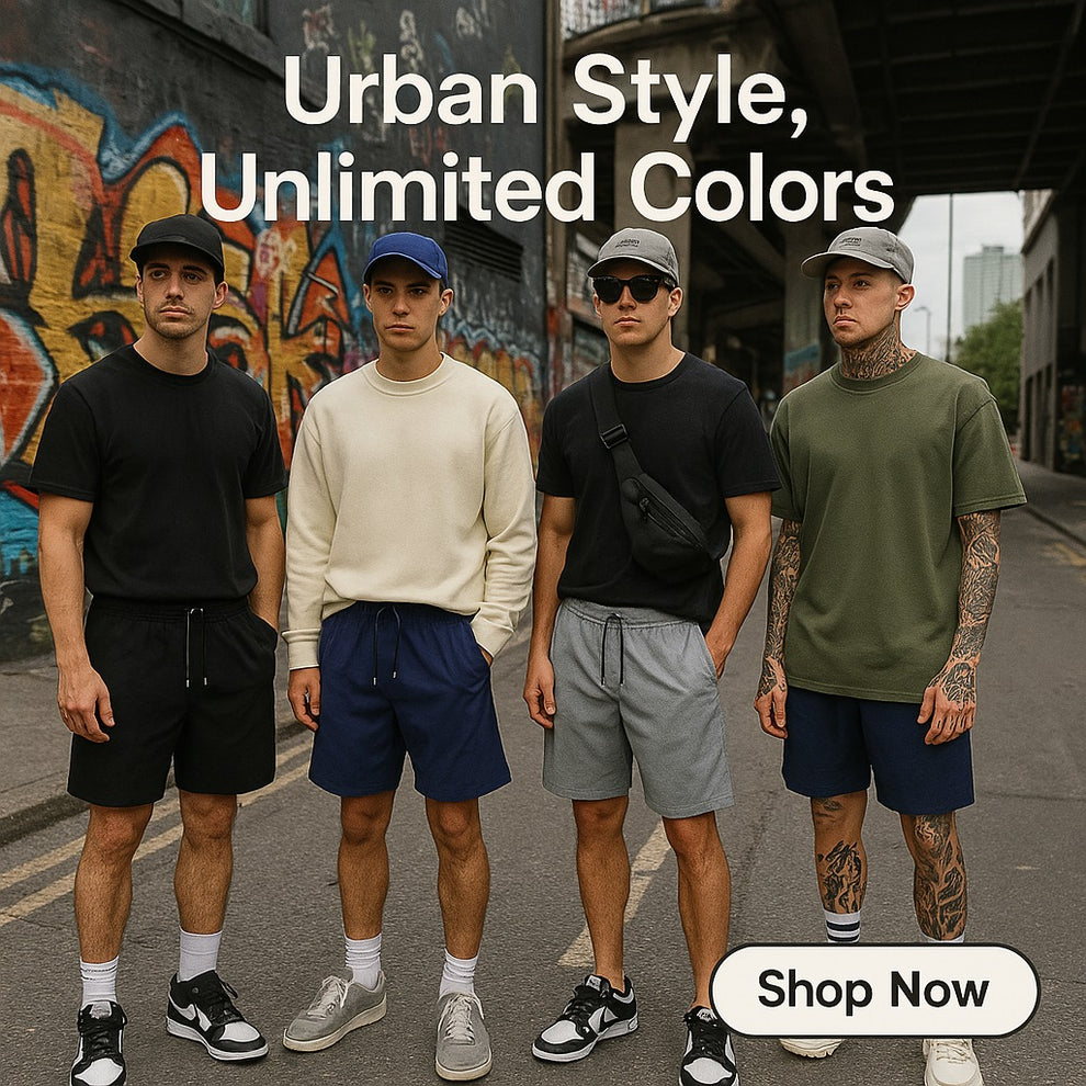 Men's Stretch Shorts (Pack of 4) | Soft & Breathable Summer Wear