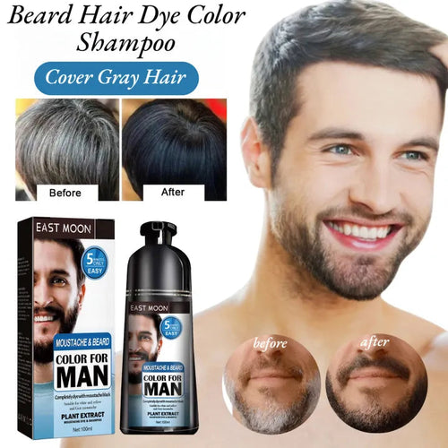 MOKERU Hair & Beard Color For Man ( BUY 1 GET 1 FREE )