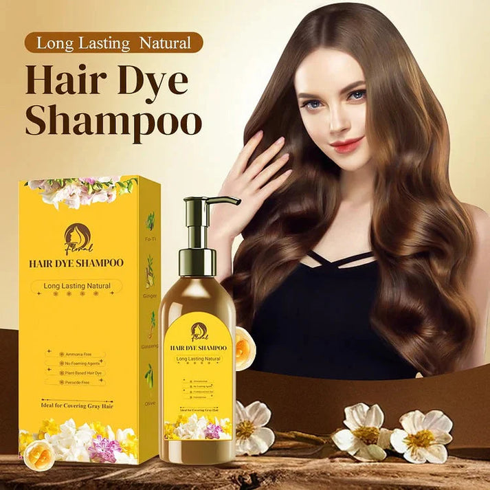 Original Japanese Long Lasting Natural Hair Dye Shampoo (Buy 1 Get 1 Free 😍)