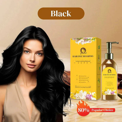 Original Japanese Long Lasting Natural Hair Dye Shampoo (Buy 1 Get 1 Free 😍)