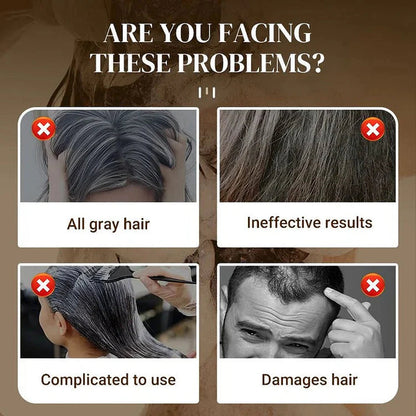 Original Japanese Long Lasting Natural Hair Dye Shampoo (Buy 1 Get 1 Free 😍)
