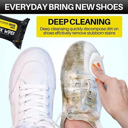 Natural Sneaker & Shoe Cleaner Wipes (1 Pack = 80 Pieces)
