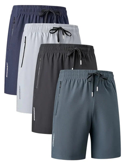 Men's Stretch Shorts (Pack of 4) | Soft & Breathable Summer Wear