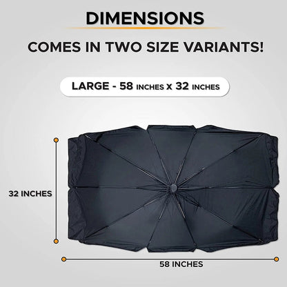 Car Windshield Sun Shade Umbrella