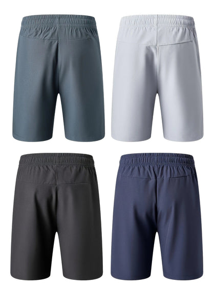 Men's Stretch Shorts (Pack of 4) | Soft & Breathable Summer Wear