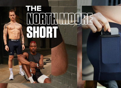 North Moore Short in Black