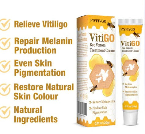 VitiGO™ Revitalizing Bee Venom Cream – Natural Skin Restoration & Vitality 🐝✨
