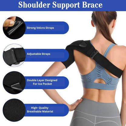 SPINECARE™ ORTHO SHOULDER SUPPORT| – PAIN RELIEF Shoulder Support Back Brace (DOCTOR'S CHOICE) INSTANT RELIEF