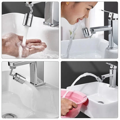 720 Degree Rotatable Spray Head Wash Basin Filter Faucet