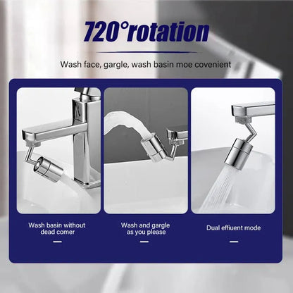 720 Degree Rotatable Spray Head Wash Basin Filter Faucet