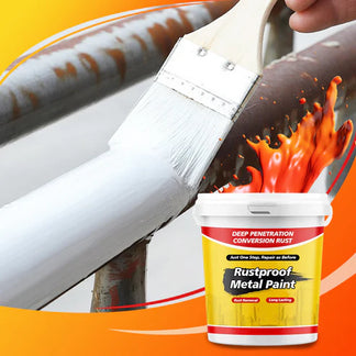 🔥2025 neues Upgrade 💥Rustproof Metal Paint - Rust Remover (Pack of 2 🔥🔥)