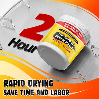 🔥2025 neues Upgrade 💥Rustproof Metal Paint - Rust Remover (Pack of 2 🔥🔥)