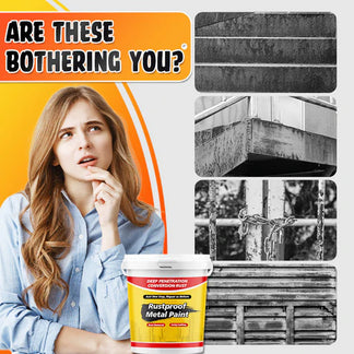 🔥2025 neues Upgrade 💥Rustproof Metal Paint - Rust Remover (Pack of 2 🔥🔥)