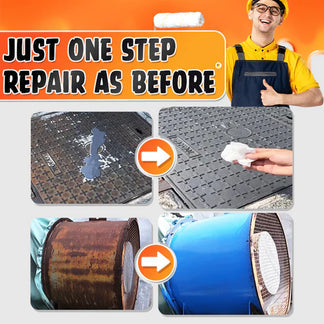 🔥2025 neues Upgrade 💥Rustproof Metal Paint - Rust Remover (Pack of 2 🔥🔥)