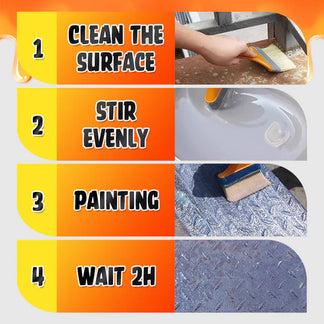 🔥2025 neues Upgrade 💥Rustproof Metal Paint - Rust Remover (Pack of 2 🔥🔥)