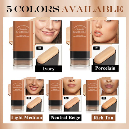 Korea Stick Concealer 2 heads with cream and brush