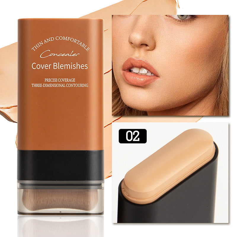 Korea Stick Concealer 2 heads with cream and brush