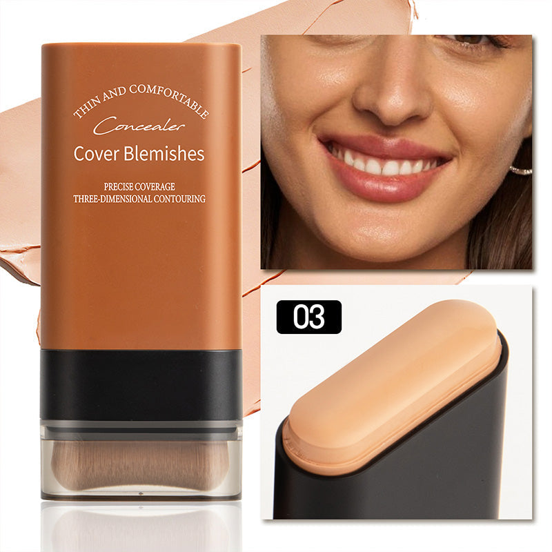 Korea Stick Concealer 2 heads with cream and brush