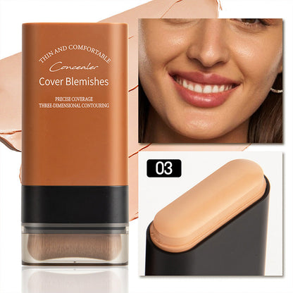 Korea Stick Concealer 2 heads with cream and brush