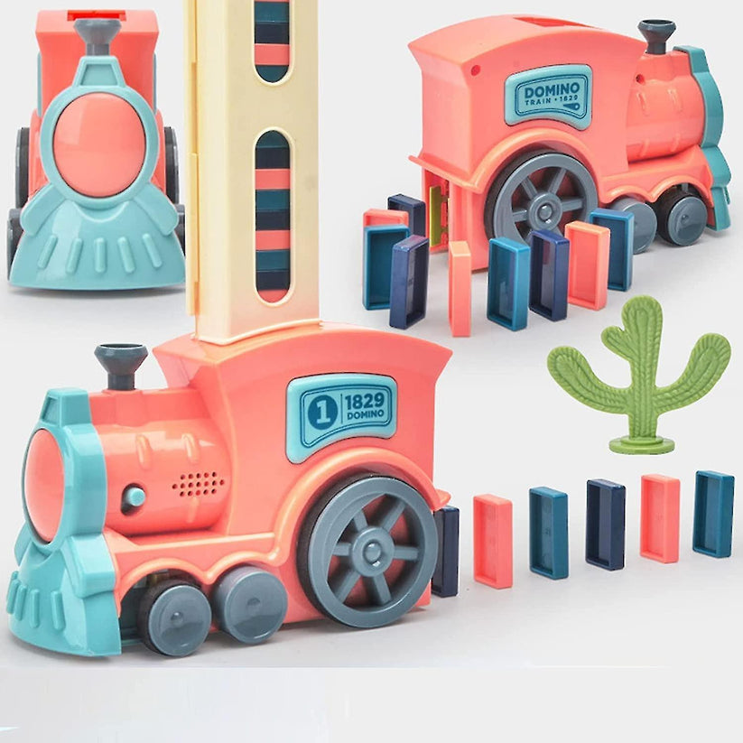 Train Toy Domino Set for Kids BPA Free Plastic with Sound Effects